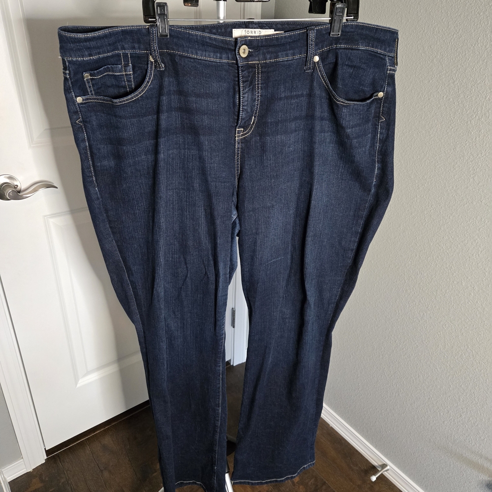 Torrid Dark Blue Denim Jeans
